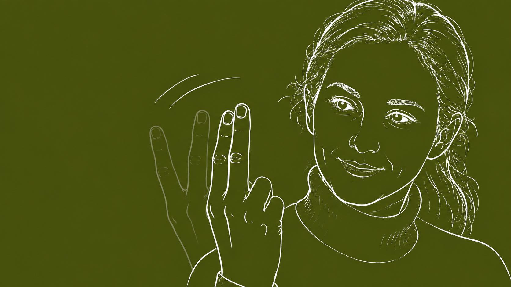 Illustration zum Wingwave-Myostatiktest